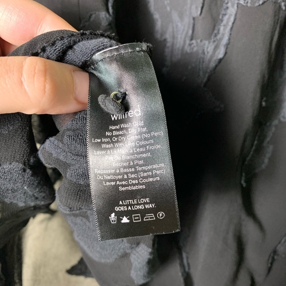 Wilfred | Black Lourdes Blouse - XS - Picture 8 of 9